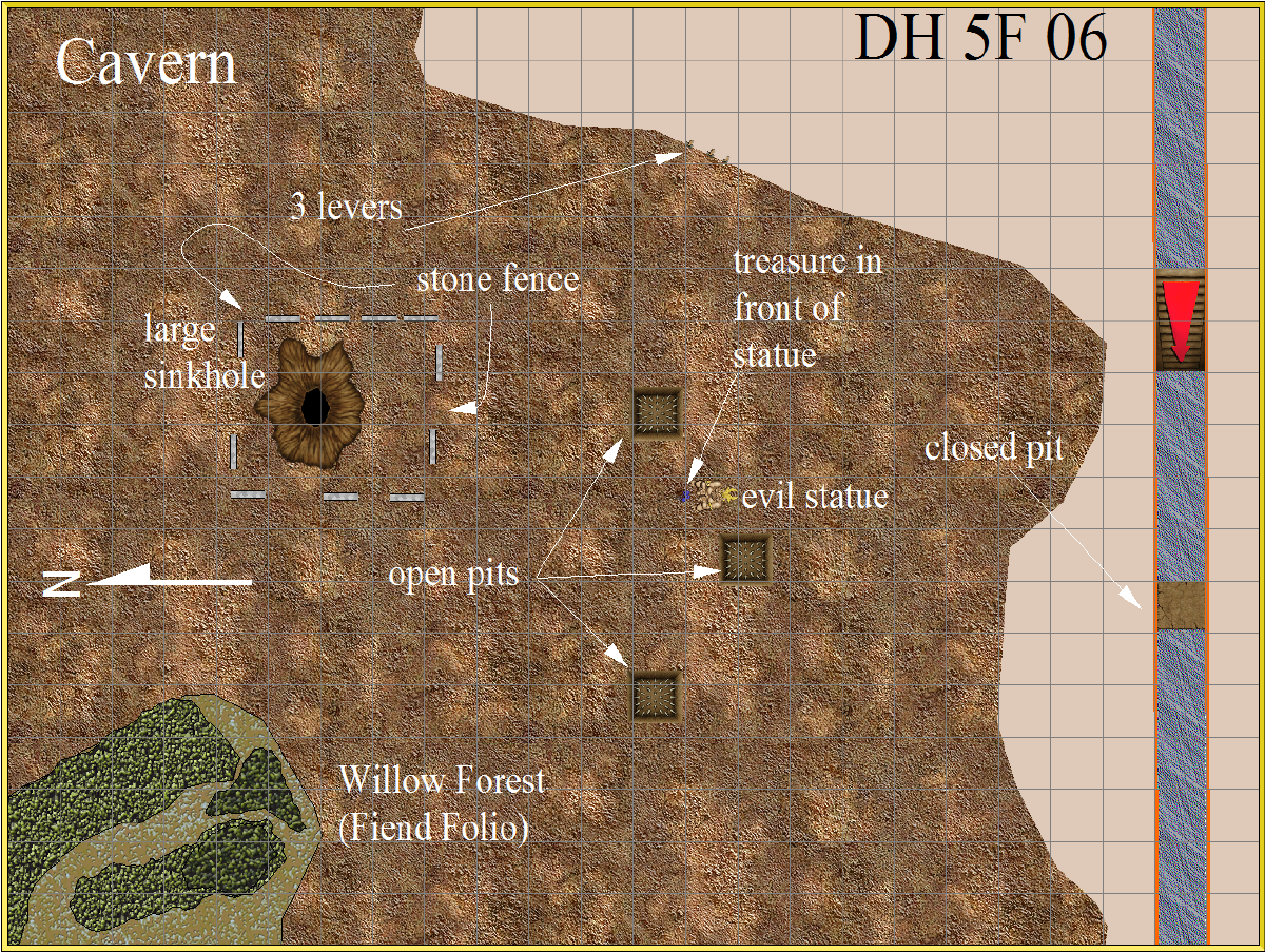map section DH 5F 6