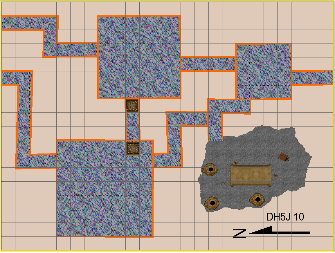 map section DH 5J 10