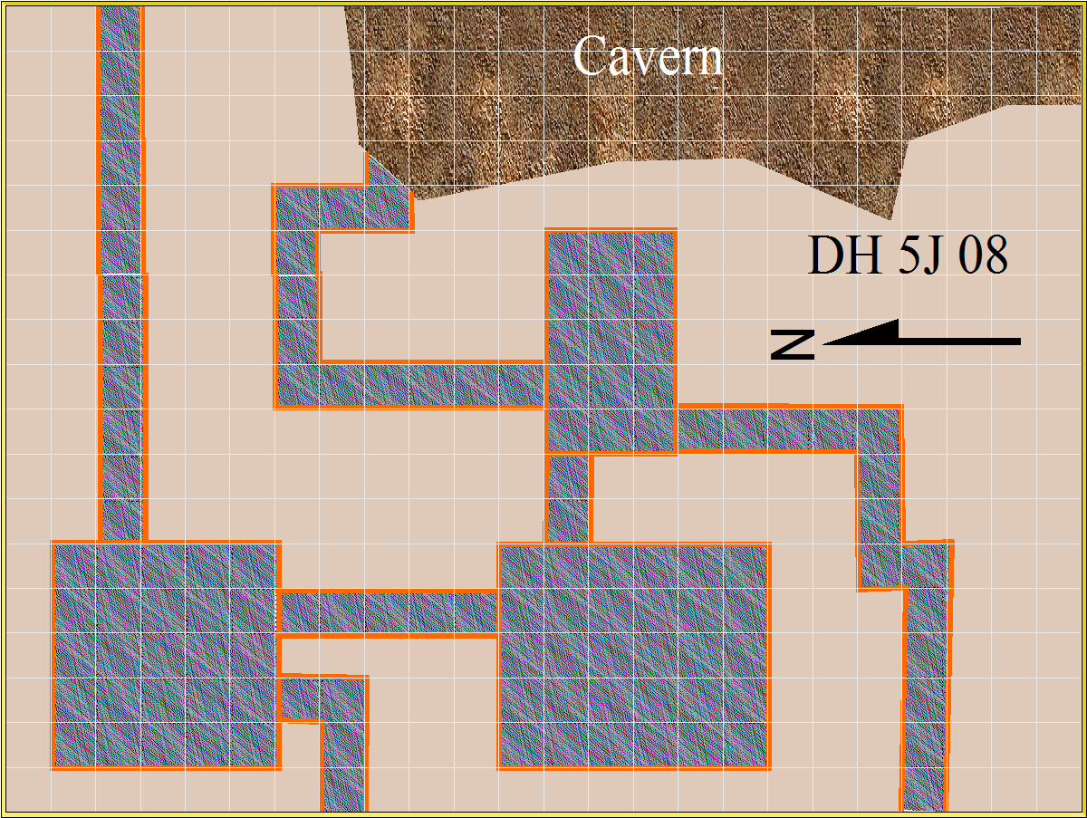 map section DH 5J 8
