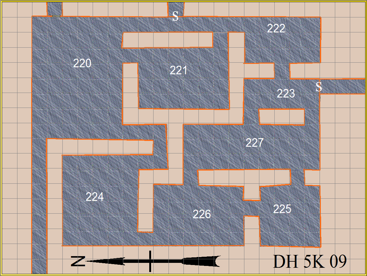 map section DH 5K9